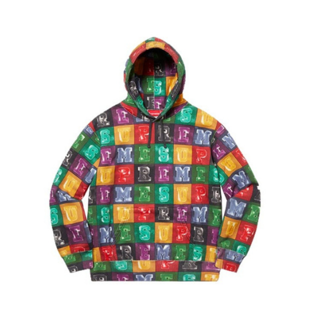 Supreme Blocks Hooded Sweatshirt Multicolour